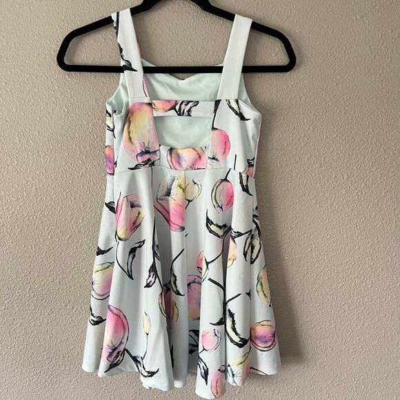 Pippa & Julie Floral Sleeveless Open Back Sweetheart Swing Girls Dress 10 - Picture 2 of 9